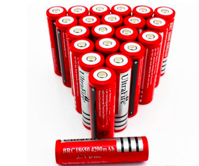 Converteren Oneindigheid bovenste Ultrafire 18650 Batterij 4200mah 3.7 volt - Quickstuff.nl