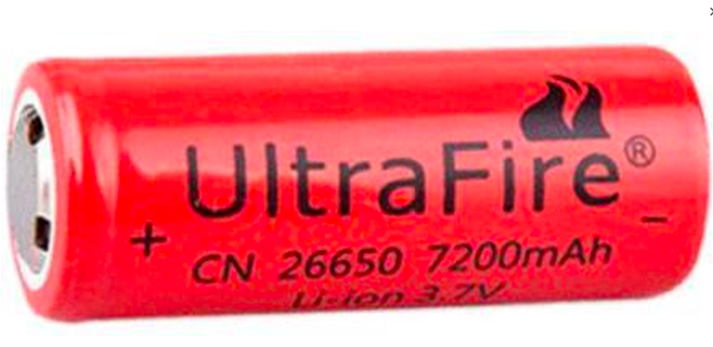 Nietje De waarheid vertellen sensatie Ultrafire 26650 7200mah batterij 3.7V - Quickstuff.nl