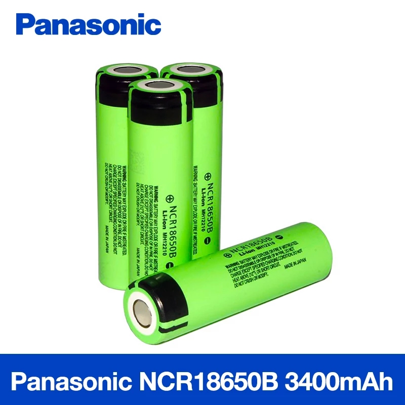 wanhoop geeuwen Penelope Panasonic 18650 batterij 3.7 volt Li-ion oplaadbaar (per stuk) -  Quickstuff.nl